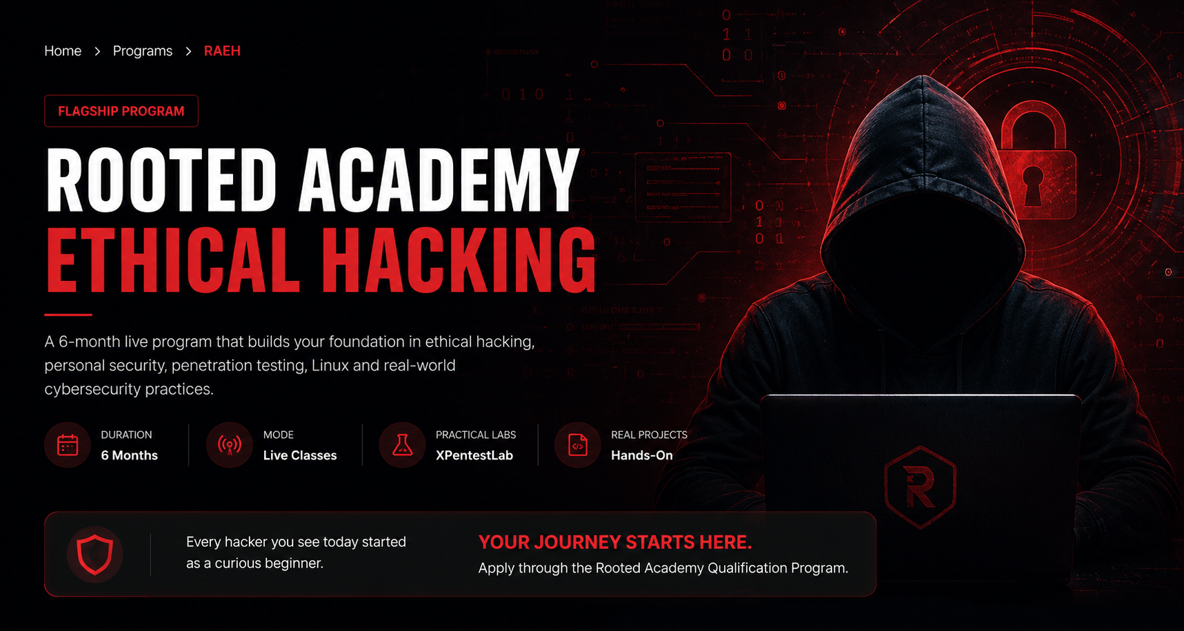 Rooted Academy Ethical Hacker